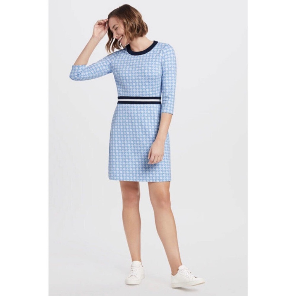 NWT Draper James Long Sleeve Honeycomb Dress